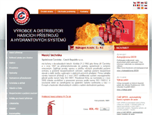 Tablet Screenshot of fire-center.eu